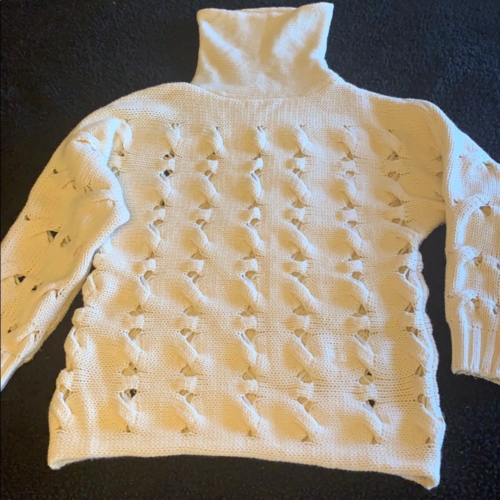 Cream sweater